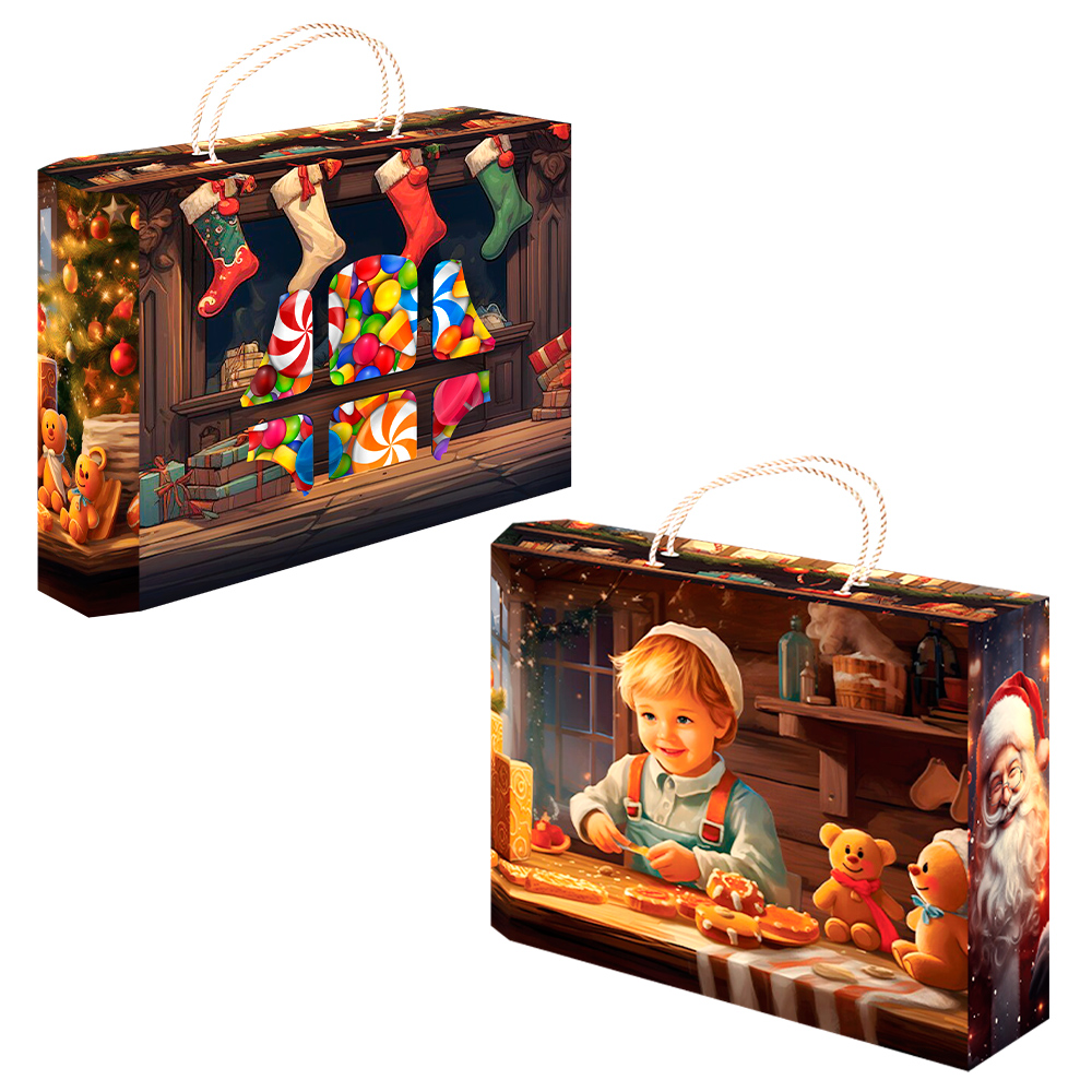 Подарунок новорічний Набір цукерок SLADOK №7 970 г (Е)